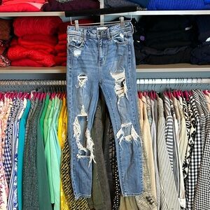 Cello distressed blue skinny jeans size 3